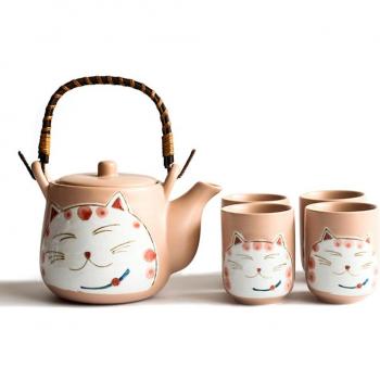 Tasses porte-bonheur en céramique pour le thé