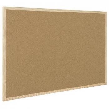 Tableau de liège à cadres bois bi‑silqués, 45 × 60 cm