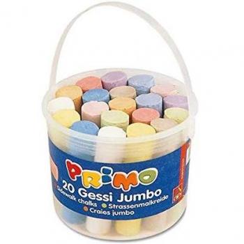 Gessetti colorati jumbo per pavimento