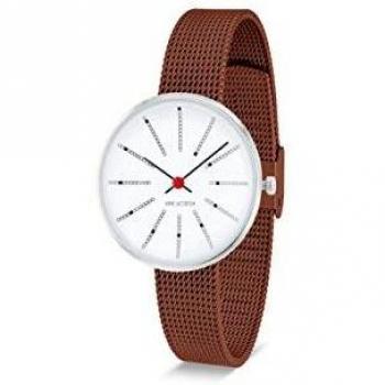 Ø30 Arne Jacobsen Bankers Uhr – Kupfer Mesh