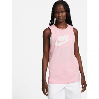 Nike Ladies' Soft Pink Sleeveless Muscle Top, Size S