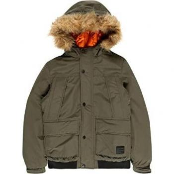 Jack & Jones Junior Bomberjacke mit Kapuze und Pattentaschen für Jungen