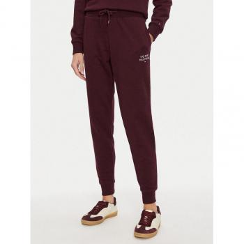 Damen Jogginghose Tommy Hilfiger deep burgundy