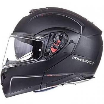 MT Helme Atom SV – Schwarzer Solid‑Matt‑Modell M