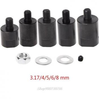 Koppeling huls voor motoras 3.17/4/5/6/8mm