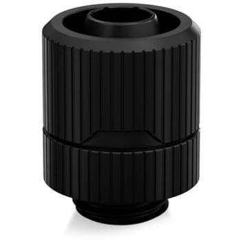 G1/4” AG auf 16 × 10 mm Drehverschluss EKWB Wasserblock – Schwarz