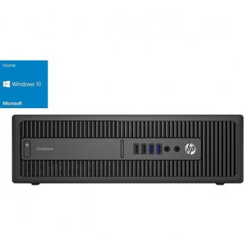 EliteDesk 800 G2 SFF – Intel Core i3‑6100T, 16 GB, 960 GB SSD, HD Graphics 530, Windows 10 Home (gebra