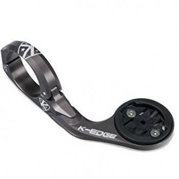 Gunmetal K‑Edge XL Handlebar Computer Mount (One Size)