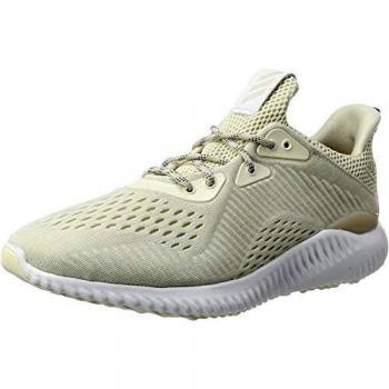 Adidas Alphabounce EM, Chaussures de Running Entrainement Homme, Blanc (Chalk White/Footwear White/Talc), 42 2/3 EU