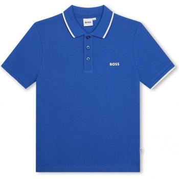 Polo BOSS Uni Garçon 12 Ans Bleu