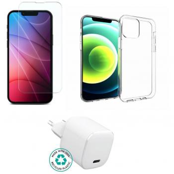 IPhone 16 eSTUFF Kit: Power & Cover in Marrone