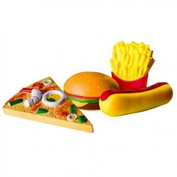 Roba Speelvoedsel Squishies Pizza & Burgers Set