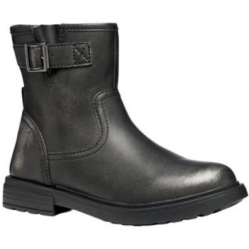 Grey Geox Eclair Girl’s Brush‑Head Boot