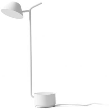 Menu Peek Tischleuchte Weiß 60W – 3000K, 450lm, 120 cm