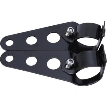 Support de phare en aluminium pour moto