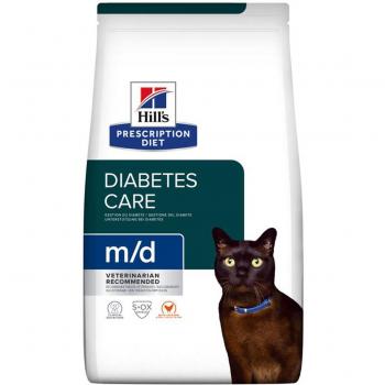 Hill's Prescription Diet m/d Alimento Secco per Gatti per Diabete 3KG