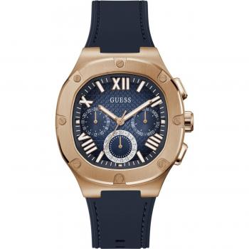 Guess Orologio Headline Blu 43mm Analogo