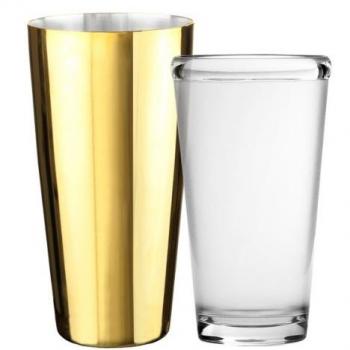 Classic Boston Gold & Crystal Shaker