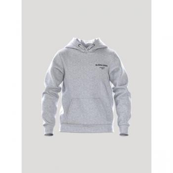 Borg Grey Essential Hoodie for Kids