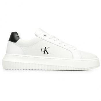 White Leather Calvin Klein Sneaker, Women's Size 11
