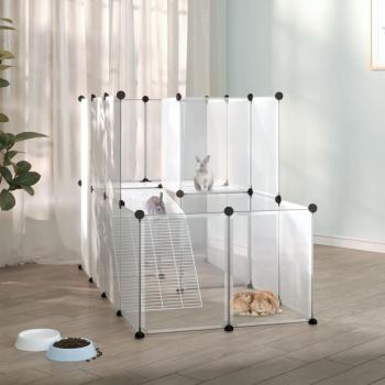 Cage pour petits animaux modèle transparent 142x74x93 cm