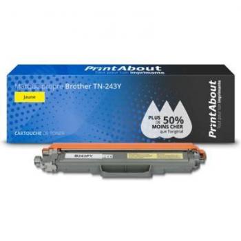 PrintAbout Gelb-Toner – TN-243Y Ersatz für Brother Drucker