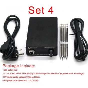 T12-956 OLED-STC Soldering Station with T12-P9 Handle