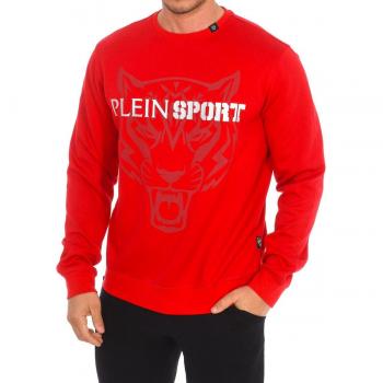 Plein Sport FIPSG600 Mens long-sleeved crew-neck sweatshirt