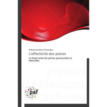L'effectivité des peines