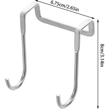 Gancho Doble para Colgar en Puerta