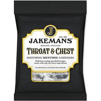 Jakemans Soothing Menthol Throat & Chest Lozenges 160g