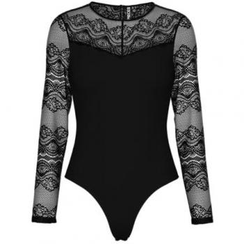 Maglia body sinna nera
