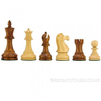 Jacob Knight Premium 3.75‑Inch Golden Rosewood Stauntons