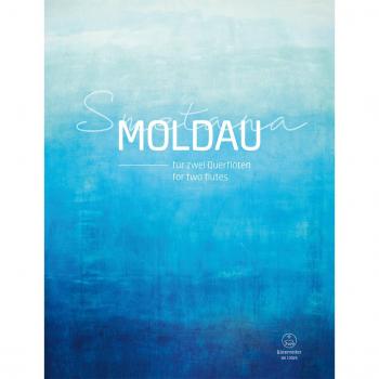 Die Moldau für zwei Querflöten. Spielpartitur