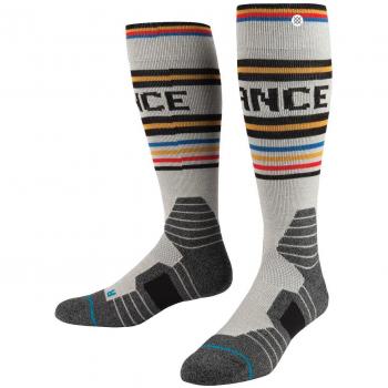 Graue Stance Snowboardsocken für Männer L