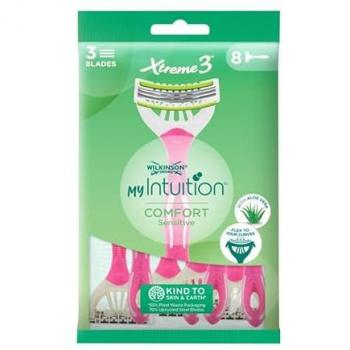 Wilkinson Sword My Intuition Xtreme3 Sensitive 12-Shave One-Time Razor Bundle