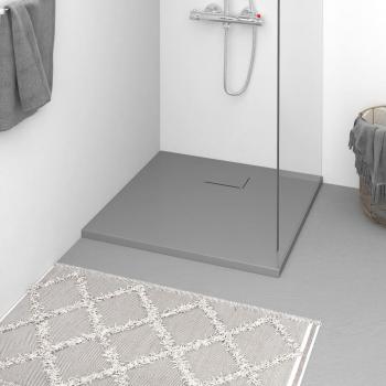 Receveur de douche 80x80 cm SMC gris