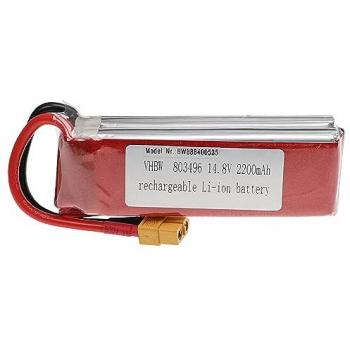 XT60 Mini Racing Battery – 2200 mAh, 14.8 V Li‑Poly