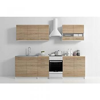 Elif 200 cm Kitchen Cabinet Set