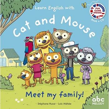 LEARN ENGLISH WITH CAT AND MOUSE MEET MY FAMILY