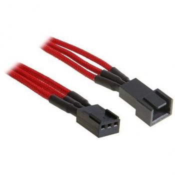 Cable de extensión 3 pines BITFENIX rojo y negro