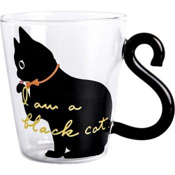 Heat-Resistant Cat Mug for Milk Tea, Coffee & Water – 14oz