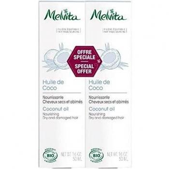 Melvita Aceite de Coco 2x50 ml – Cuidado Facial Natural