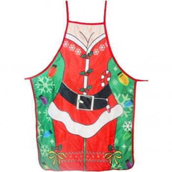 Christmas Apron with Santa Design