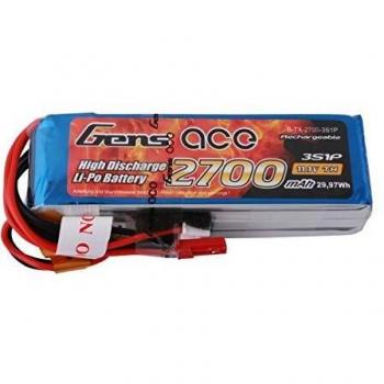 GensAce 2700mAh 11.1V 3S1P LiPo Batterie