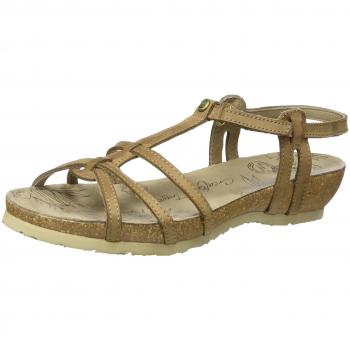 Panama Jack Dori Basics, Sandali con Zeppa Donna, Marrone (Marrone)