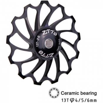 ZTTO Aluminum Alloy 13T Guide Wheel for Bikes