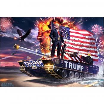 Puzzles éducatifs en bois Donald Trump 300 pièces