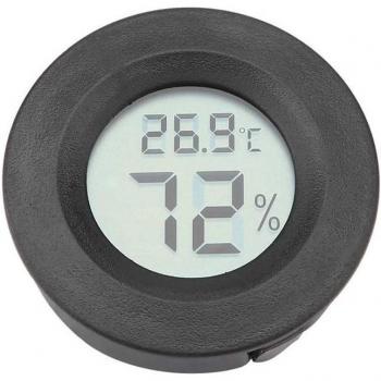 Mini LCD Temperature and Humidity Meter for Reptiles