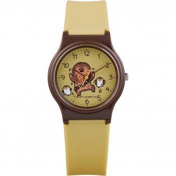 Kanahei Star Wars Chewbacca Pogue Analog Timepiece – 10 ATM, Water Resistant, Gray Urethane Strap (